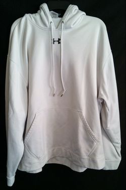 Under Armour White Hoodie Men's XXL
