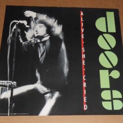 The Doors Alive She Cried Promo Original 1983 Poster 24x24