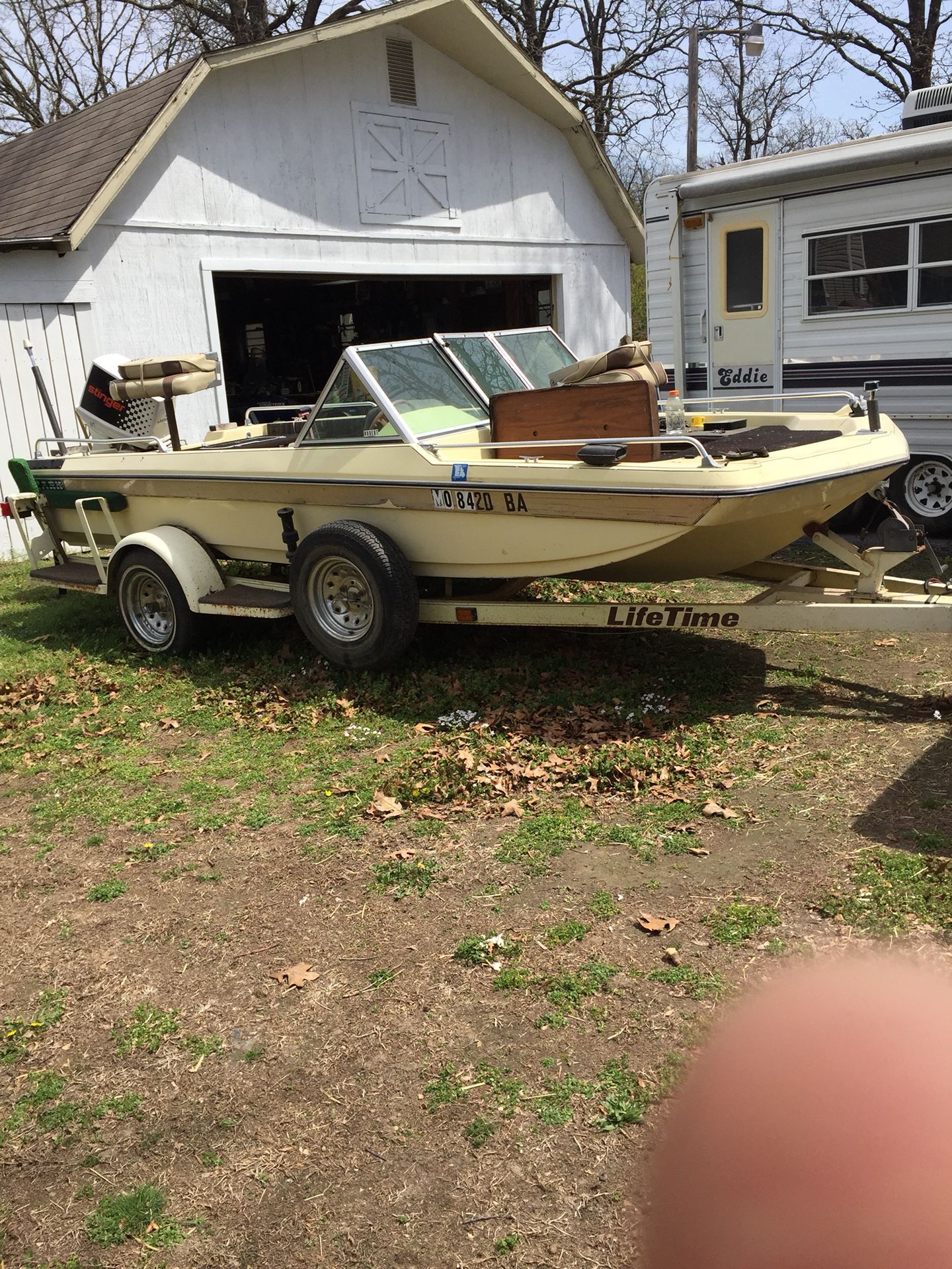 1980 Ozark Bass boat with trailer for Sale in Carl Junction, MO OfferUp