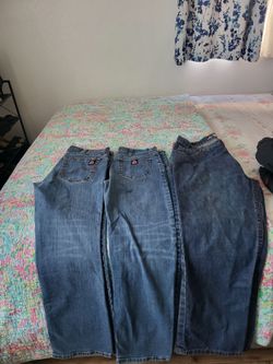 3 jeans bulwark  all 3 for $50 firm