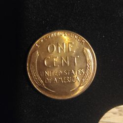 1958 Lincoln Wheat Pennies 