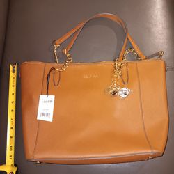 Large Calvin Klein Brown Bag