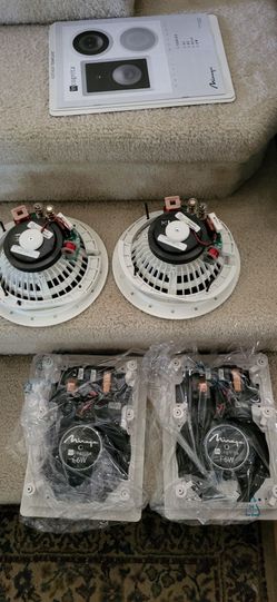 4 Mirage & Paradigm in ceiling/in wall speakers, BRAND NEW!