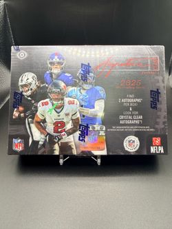 2025 NFL Topps Signature Class Football Hobby Box - 2 guaranteed autos