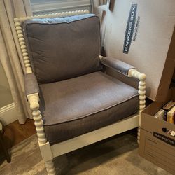 Birch Lane Custom-upholstered Spindle Chair
