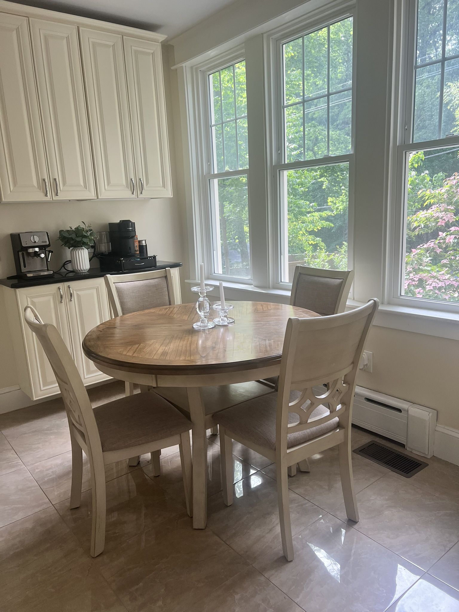 Beige/cream Kitchen Table