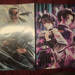DBZ /Demon Slayer/ Jujutsu Kaisen Posters