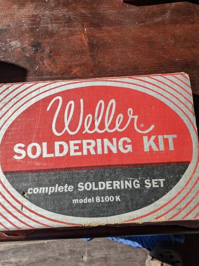Vintage Weller soldering iron set