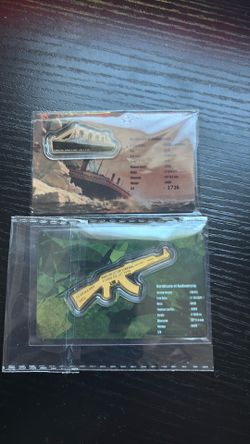 24k .9999 Fine Gold Collectible