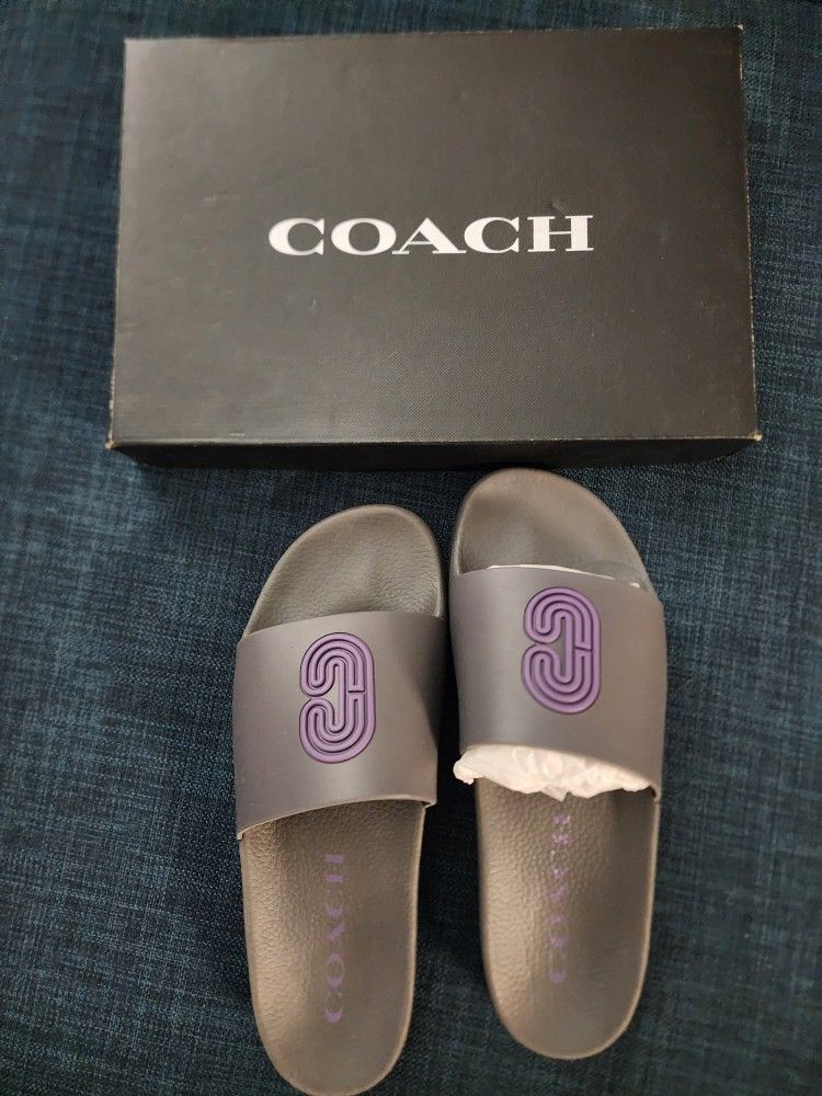 Coach Slide Sandals