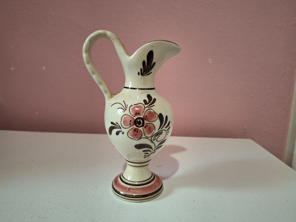 Delft Mini Vase, Ashtray And Ornament