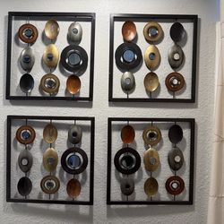 Metal wall art