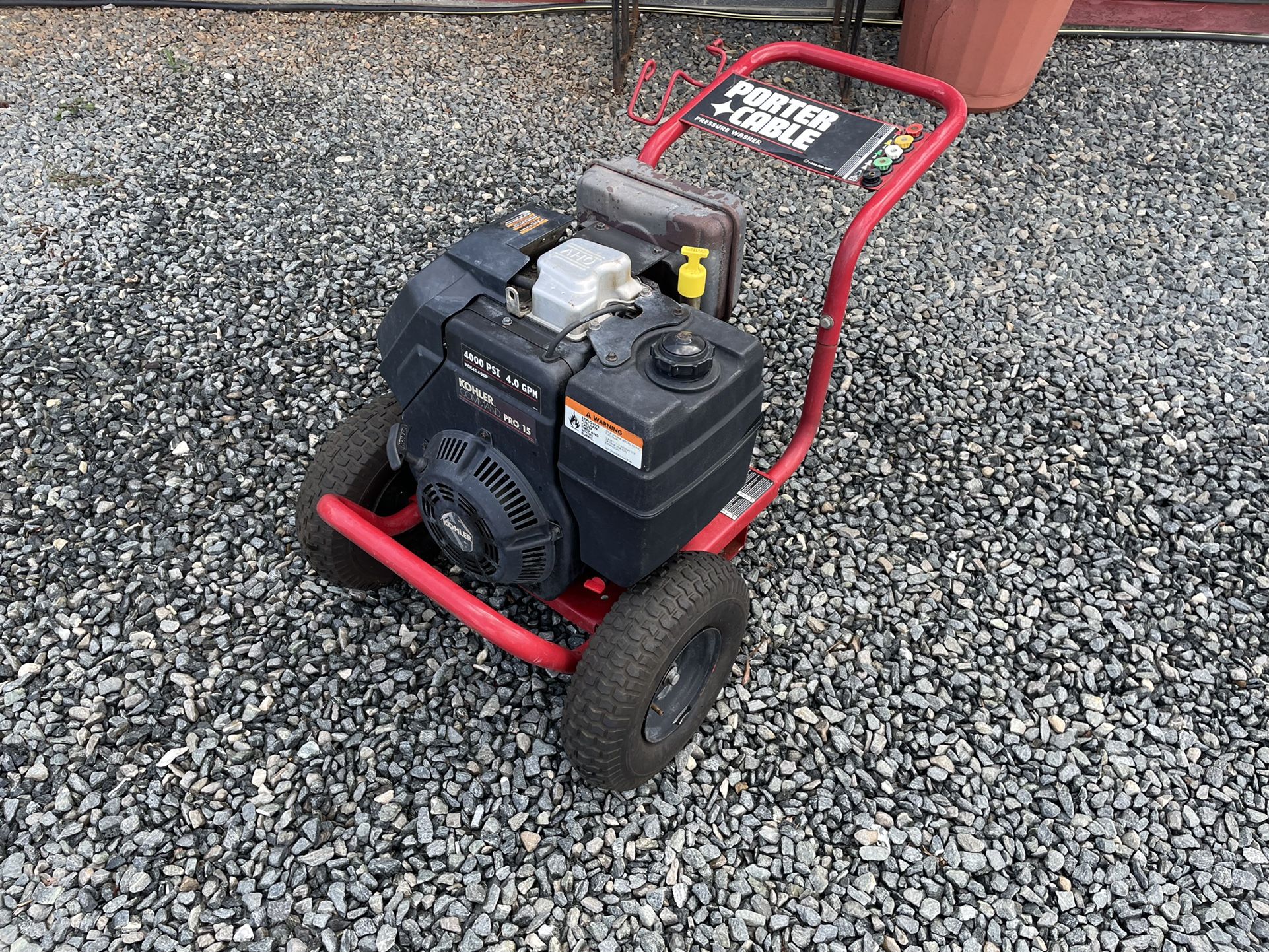 Porter Cable 4000 Psi Pressure Washer for Sale in Winstonsalem, NC