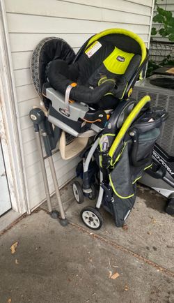 High chair carriage and car seat