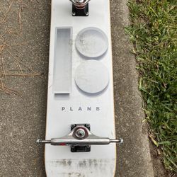 Plan B Deck With Indy Trucks