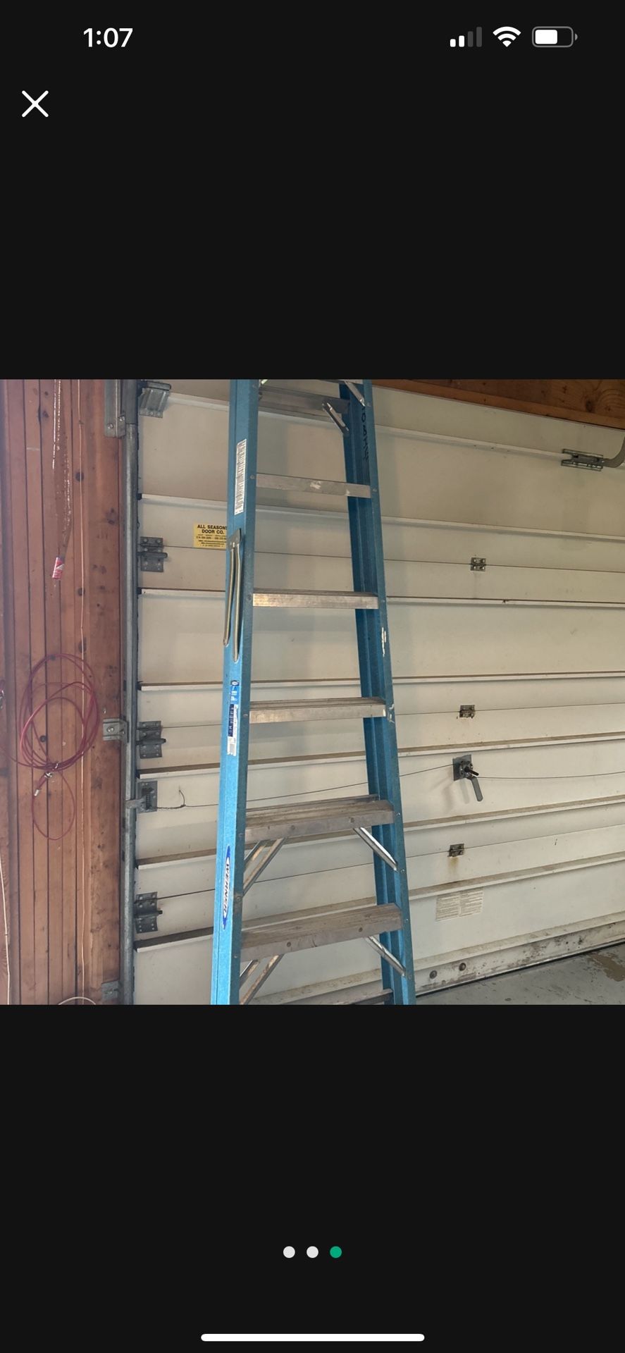 8ft Werner Step Ladder