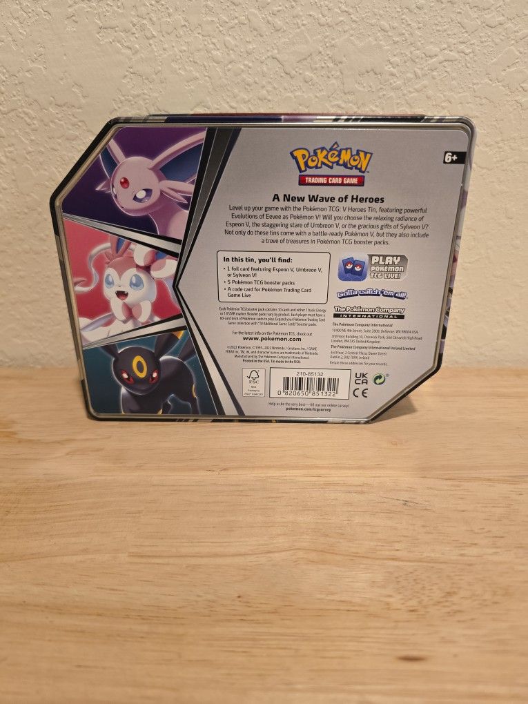 pokémon v heroes tin booster packs Pokemon: Ascended Heroes Mini Tin main image 0