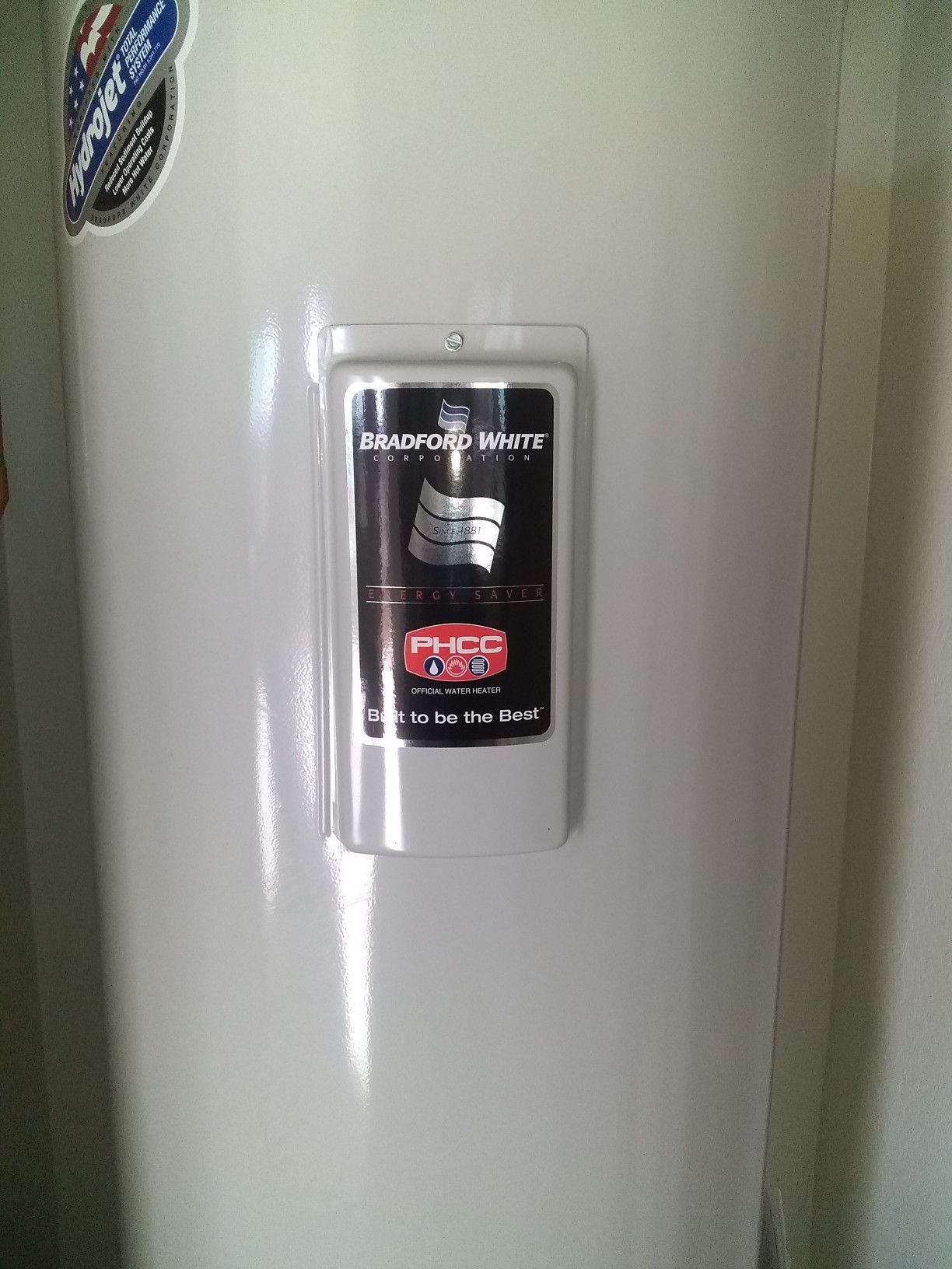 Brand new electric water heater Bradford White corporation electric