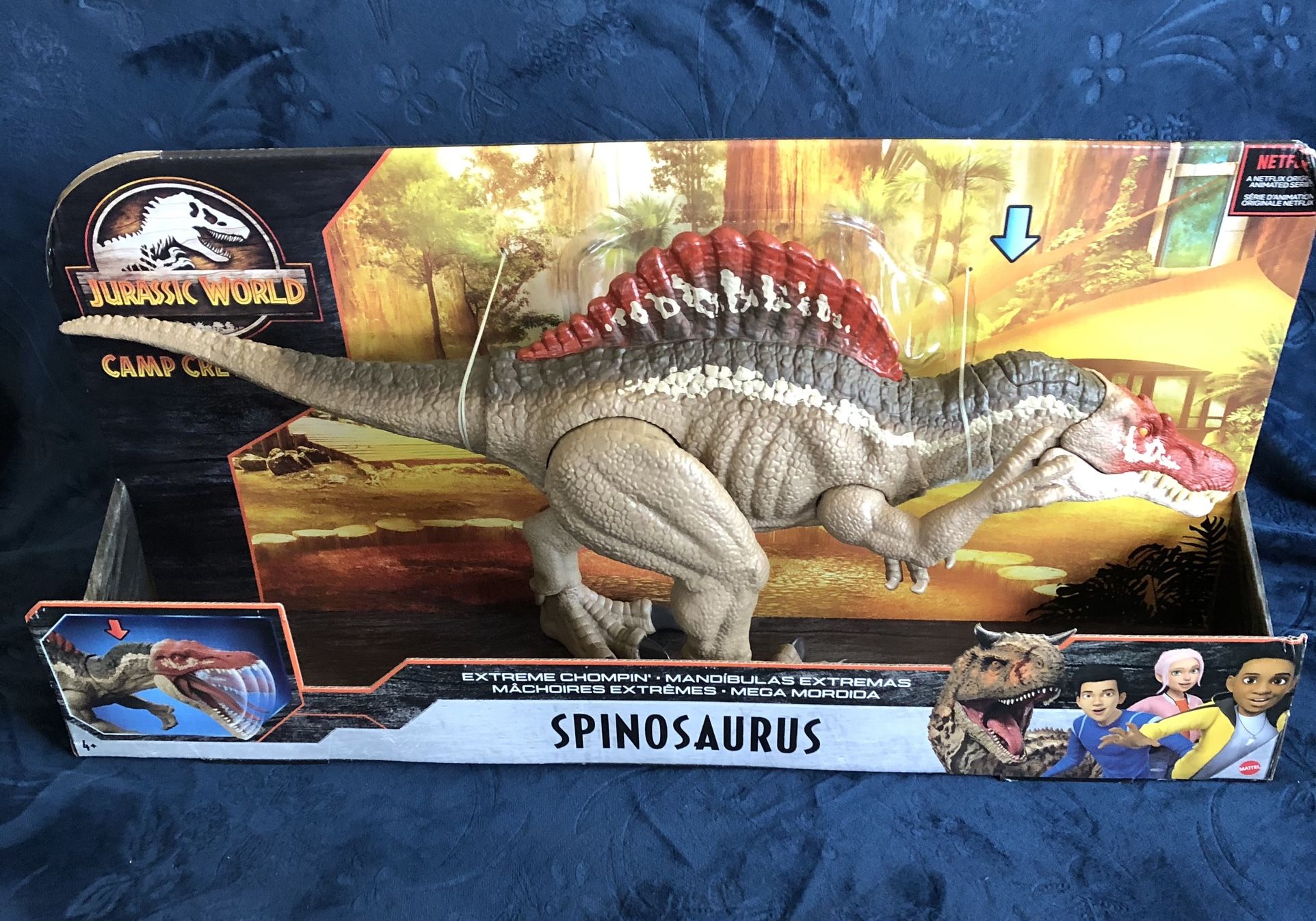 Jurassic World Extreme Chompin´ Spinosaurus Dinosaur Action Figure,New Products : American Fashion Style Bags On Sale