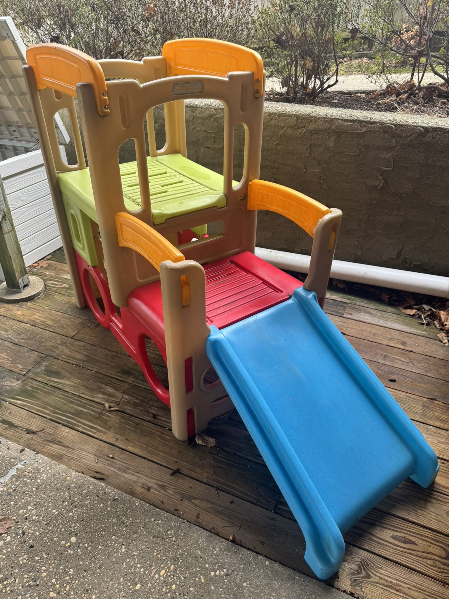 Toddler Outdoor Play set Climb And Slide $40 Must Go