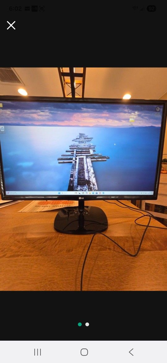 LG Computer  Monitor 27"
