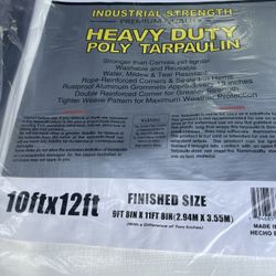 10X12 Heavy Duty Tarp