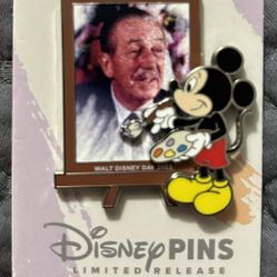 Disney Parks Walt Disney Day Mickey Mouse 2023 Limited Pin