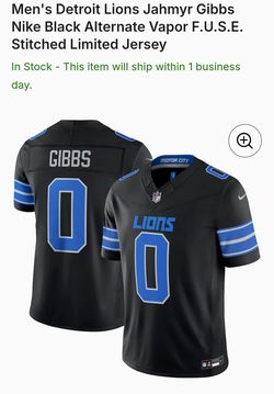 Detroit Lions Jahmyr Gibbs Nike Limited Jersey Size L
