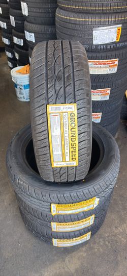 215/55/17(4)SET GROUNSPEED NEW