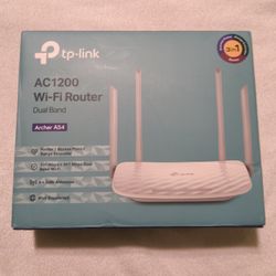 TP-LINK AC120O ARCHER A54  DUAL BAND ROUTER NEW IN BOX WITH MANUAL !