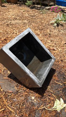 Modern Handmade Concrete Vessel Sink