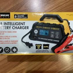 15 A Intelligent 12 V Battery Change 6/12 V Battery Maintainer Fully Aut