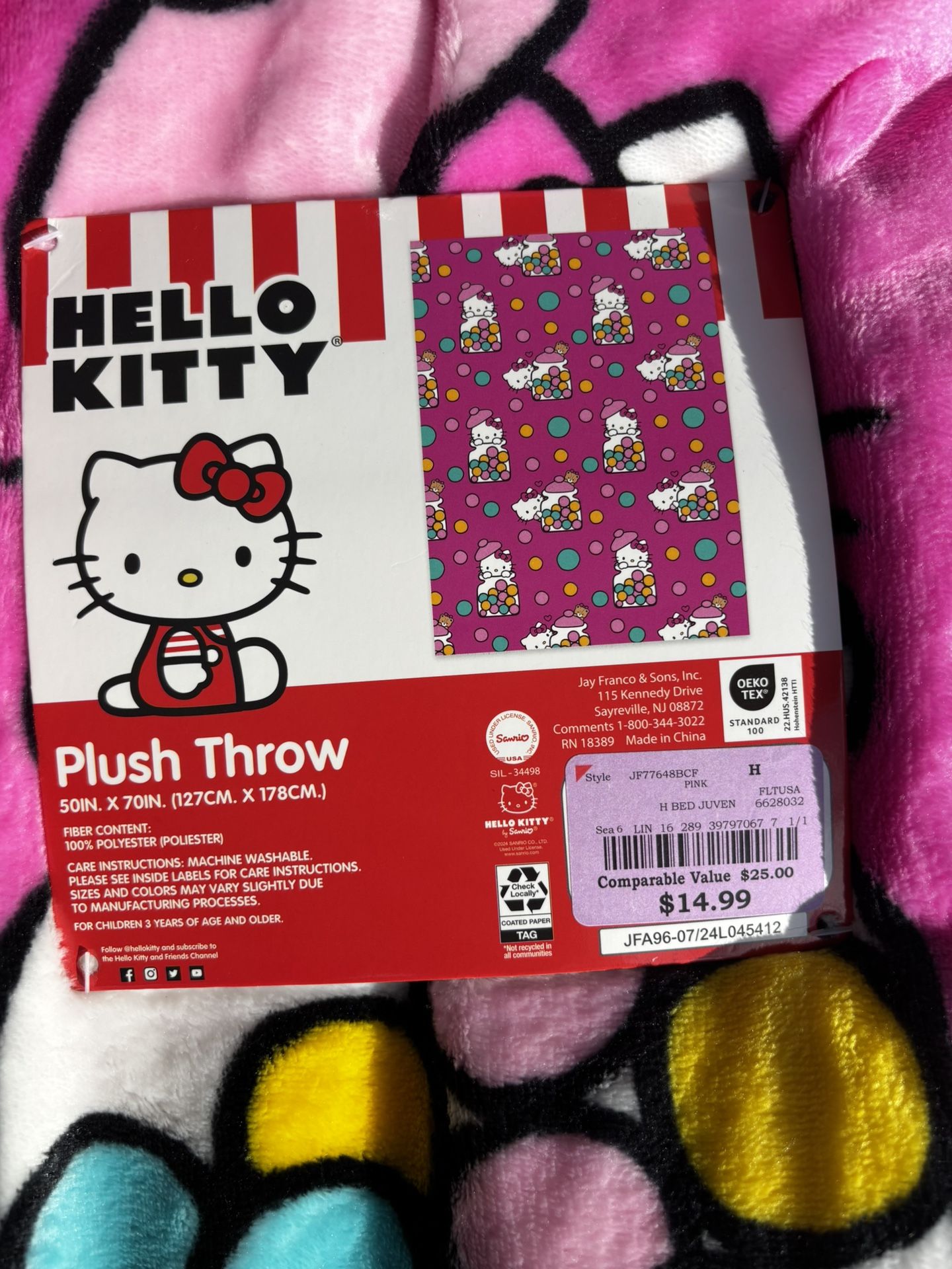 Hello Kitty Blanket