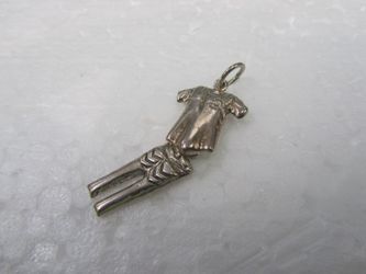 Vintage Sterling Silver Clothing Charm