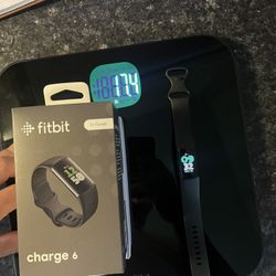 Fitbit Charge 6 Fitness watch And Fitbit Scale 