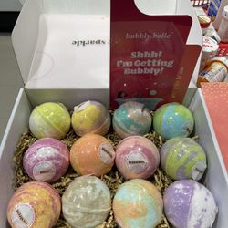 Bubbly Belle Bath Bombs Gift Set (pack Of 12) Or A Case Of 6 Packs 