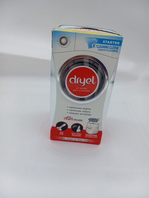 Dryel At-Home Dry Cleaner Starter Kit with 4 Cleaning Cloths