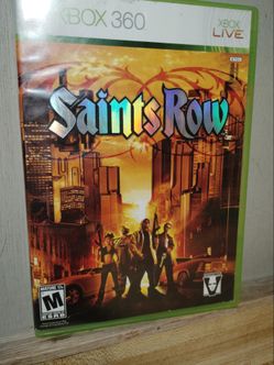 XBOX 360 SAINTS ROW 👈😎