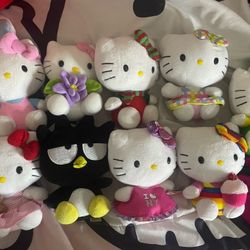 Hello kitty beanie babies 