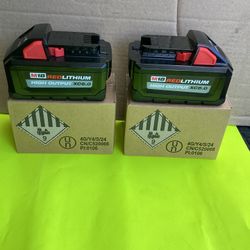 MILWAUKEE M18 18-VOLT LITHIUM-ION 6.0 AH HIGH OUTPUT BATTERY 