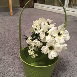 Small Green Basket