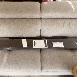 NEW 55” Long Floating Shelves, Live Edge Floating Shelf Wall-Mounted Real Solid Elm Wood Walnut