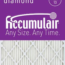 Accumulair Diamond 19.88x21.5x1 MERV 13 Air Filters (6 PACK)