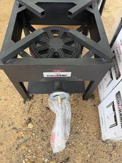 Brand New Heavy-Duty Single Burner + Hose