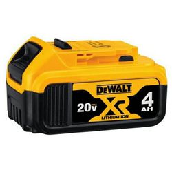 Dewalt 4ah battery 20v