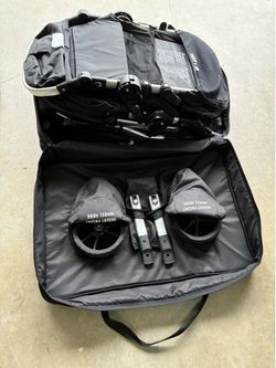 Double Stroller Baby Jogger City Select + Travel Bag