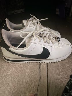 Nike white Cortez