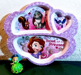 Sofia Character Plate & figurine
