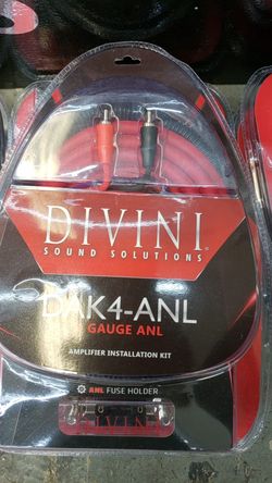 DB Divini DAK4 ANL Amplifier installation Amp.Kit