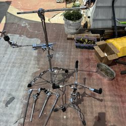 Cymbals Boom Stand, Snare Stand and Arms Extension